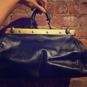 Vintage leather doctor’s bag